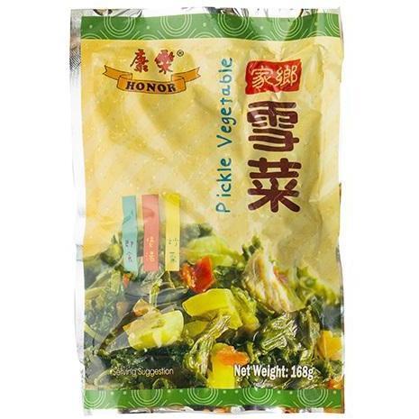 HONOR PICKLE VEGETABLE 168g 康樂家鄉雪菜