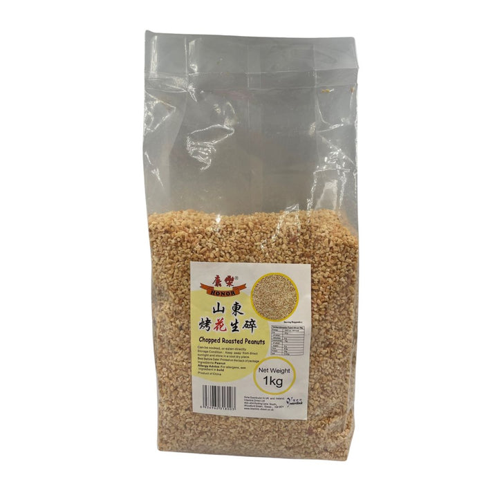 HONOR CHOPPED ROASTED PEANUTS 1KG 康樂山東烤花生碎