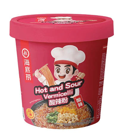 HAIDILAO HOT & SOUR VERMICELLI CUP 122G 海底撈方便粉絲 (酸辣)