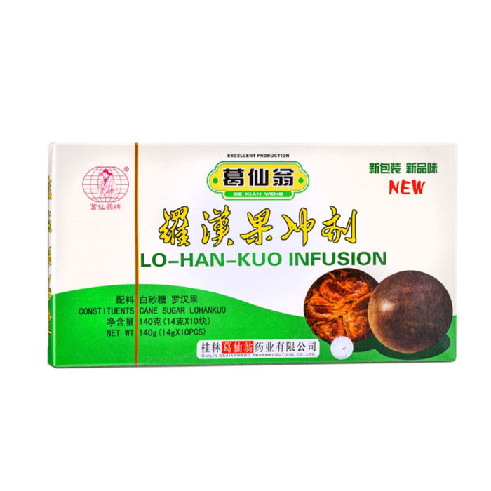 葛仙翁 罗汉果凉茶 冲剂140G