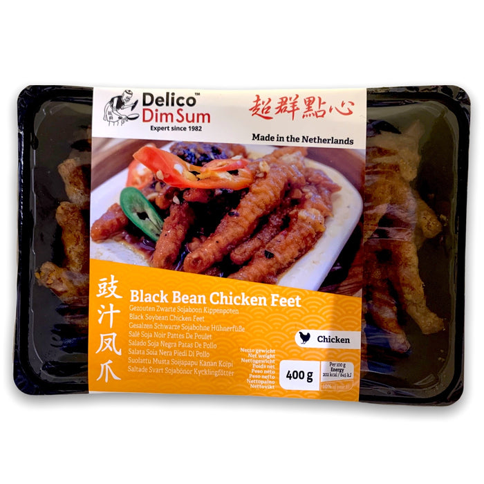 DELICO BLACK BEAN CHICKEN FEET - 400G 超群豉汁鳳爪