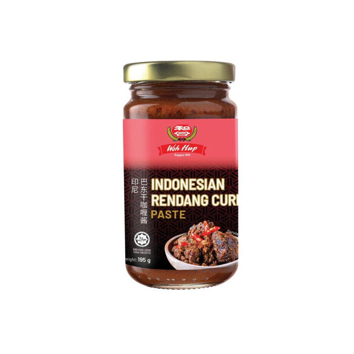 WOH HUP INDONESIAN RENDANG CURRY PASTE 195G