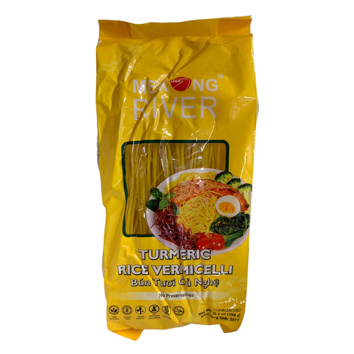 MEKONG RIVER TURMERIC RICE VERMICELLI 300G - HALAL, VEGAN