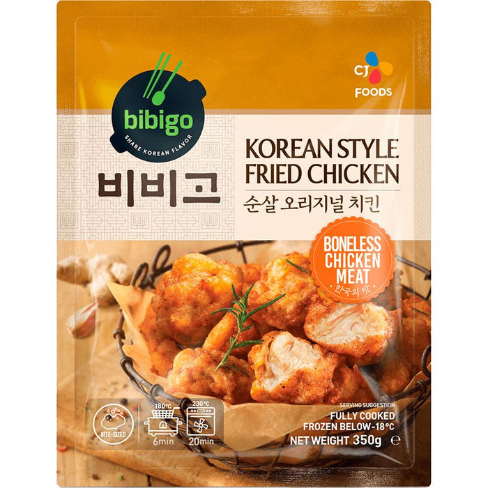 BIBIGO KOREAN STYLE FRIED bONELESS CHICKEN - 350G