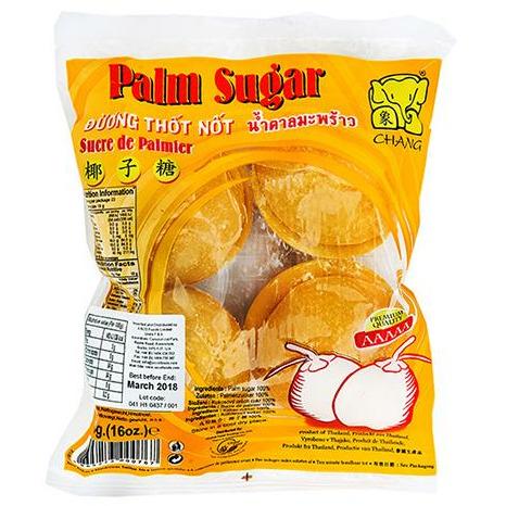 CHANG PURE PALM SUGAR DISCS 454G