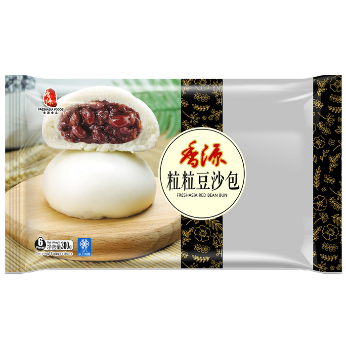 FRESH ASIA RED BEAN BUN 300G 香源粒粒豆沙包