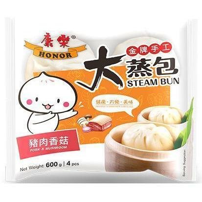 HONOR PORK WITH MUSHROOM BUN 600G 康乐包子-猪肉香菇