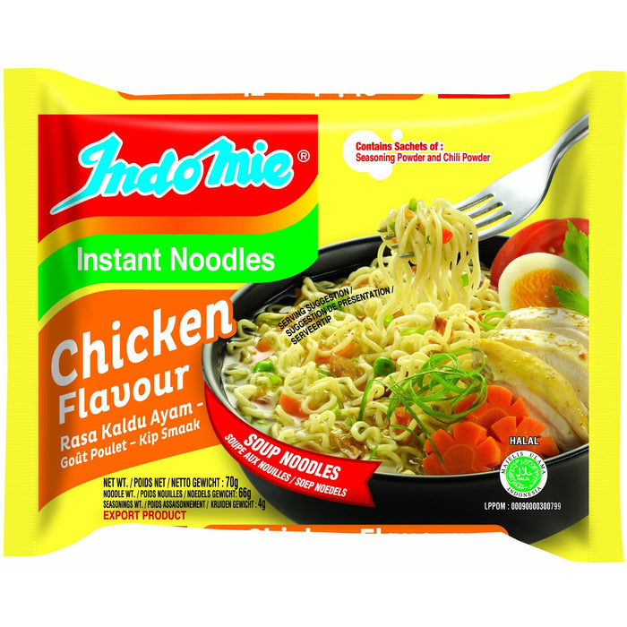 INDOMIE 鸡肉味方便面 70G