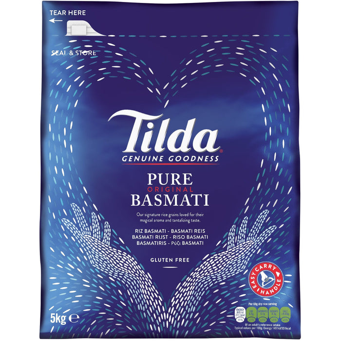 TILDA PURE BASMATI RICE 5KG