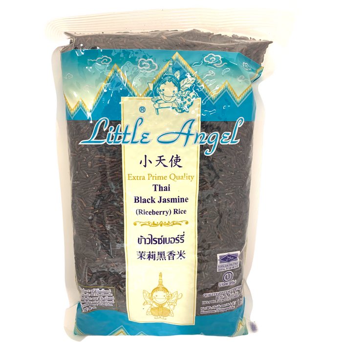 LITTLE ANGEL THAI BLACK JASMINE RICE 1KG 小天使茉莉黑香米