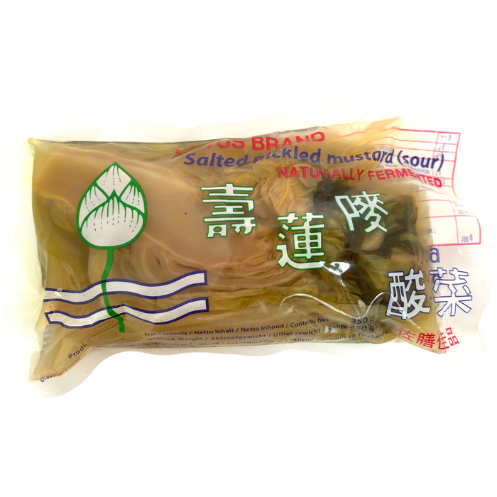 LOTUS BRAND SALTED PICKLED MUSTARD SOUR 350G