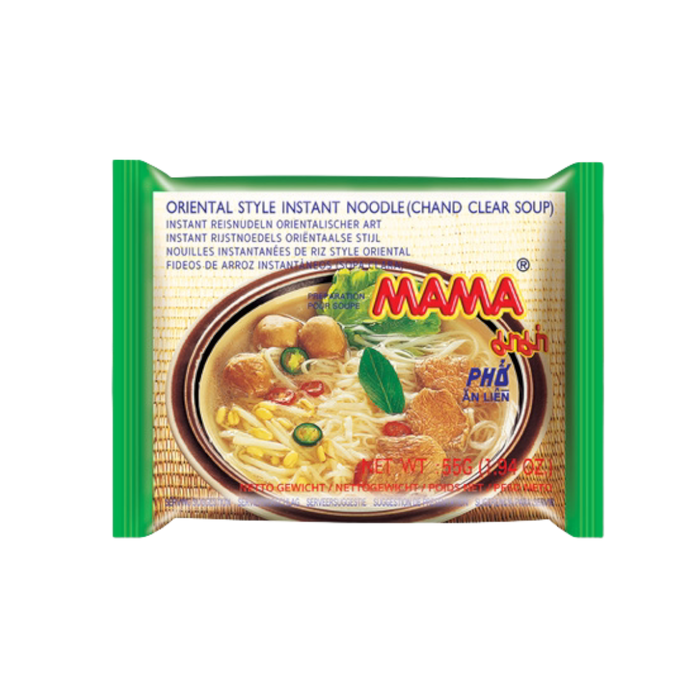 MAMA ORIENTIAL STYLE INSTANT NOODLES (CHAND CLEAR SOUP) 55G 媽媽 清湯粿條