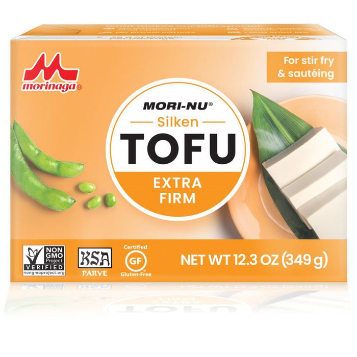 MORINAGA PACK TOFU EXTRA FIRM ORANGE 349G
