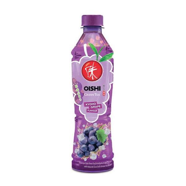 上好佳峰巨峰葡萄味绿茶椰果 380ML