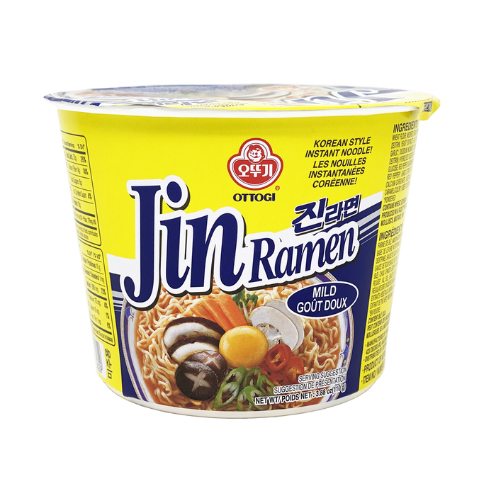 OTTOGI MILD JIN RAMEN NOODLE BOWL 110G