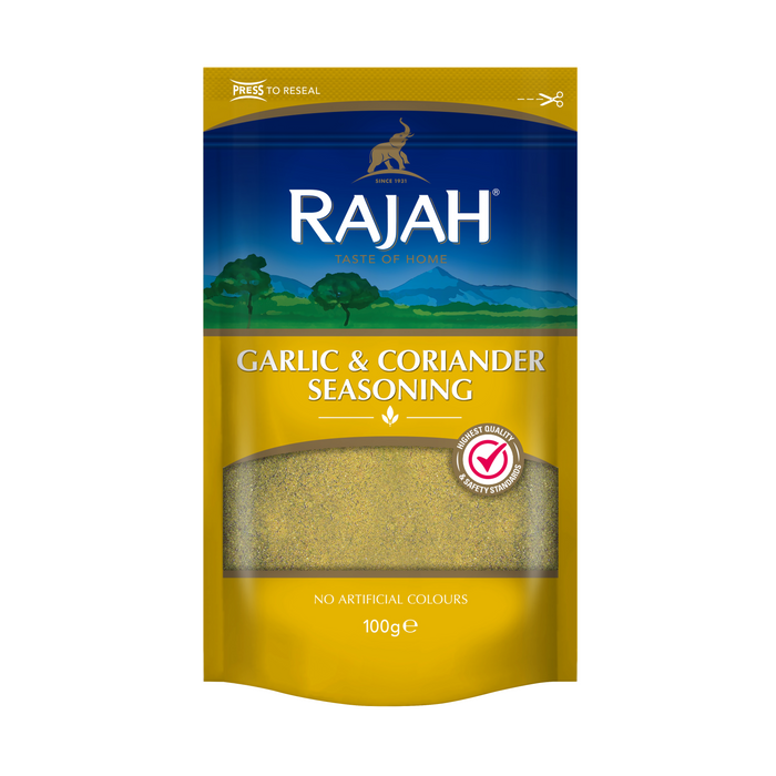 RAJAH GARLIC & CORIANDER SEASONING 100G