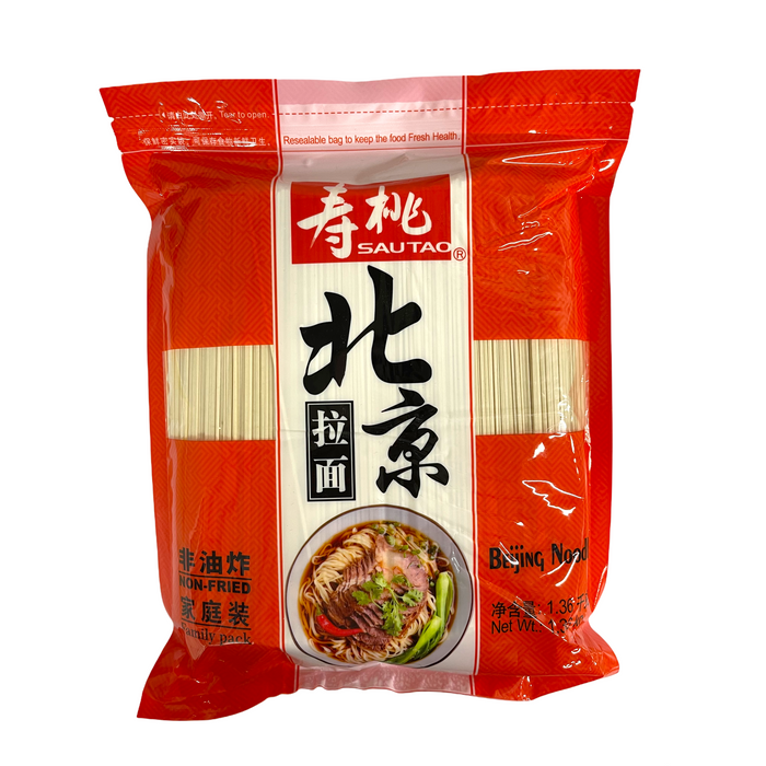 SAU TAO BEIJING RAMEN FAMILY PACK NOODLES 1.36KG 壽桃牌 北京拉麵