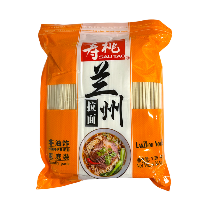 SAU TAO LANZHOU NOODLE 1.36KG 壽桃牌蘭州拉麵
