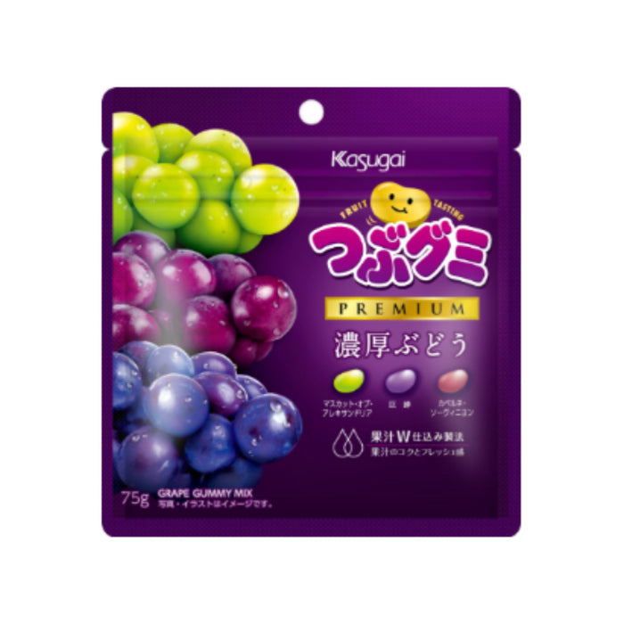 KASUGAI PREMIUM GRAPE GUMMY MIX 75G