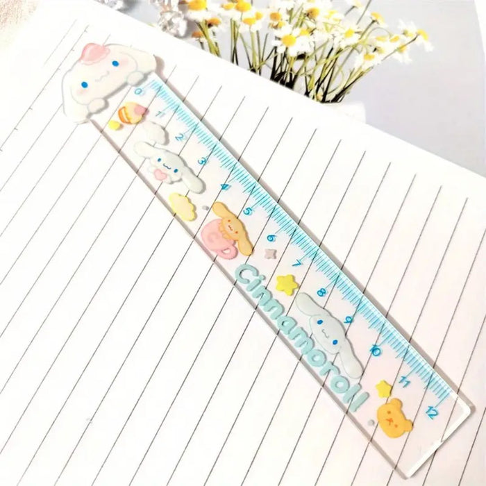 SANRIO CINNAMOROLL 12CM ACRYLIC RULER