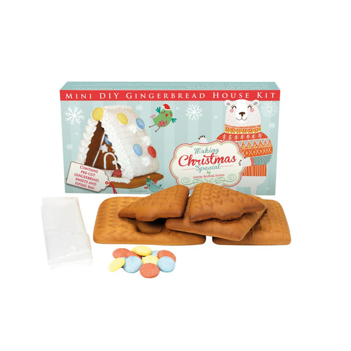 MINI DIY GINGERBREAD HOUSE KIT 180G