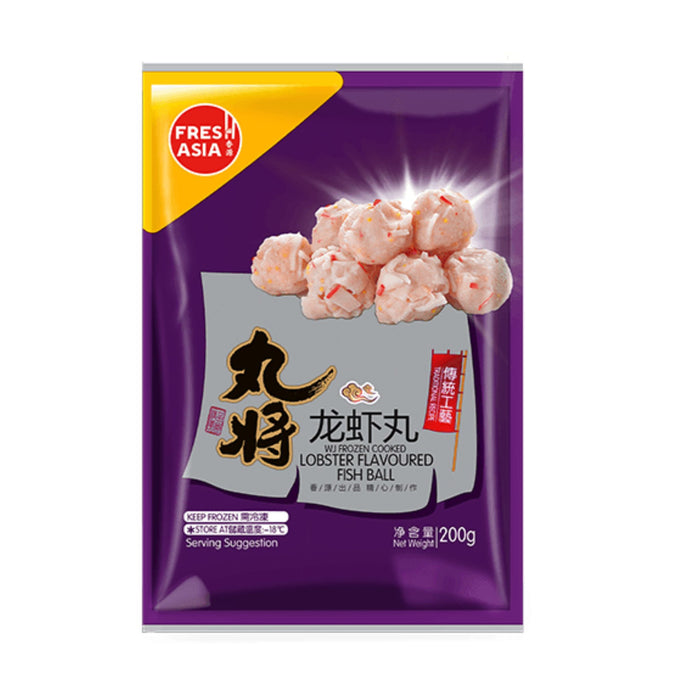 FRESH ASIA LOBSTER FLAVOURED FISH BALL 200G