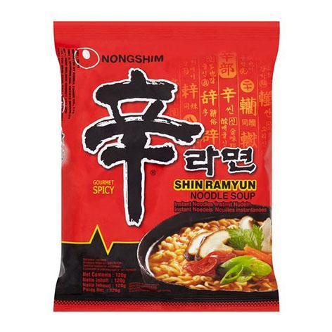 NONGSHIM SHIN RAMYUN NODLE 120G 農心 辛拉麵