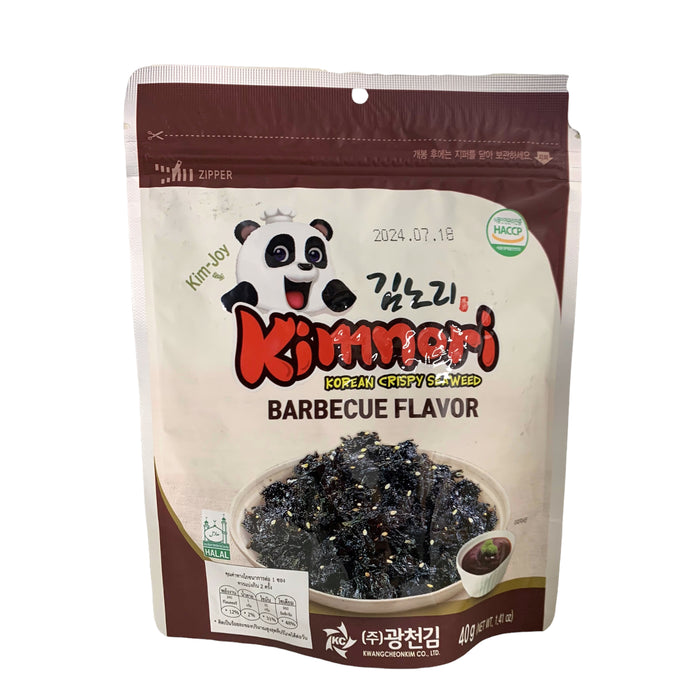 KIMNORI HALAL BARBECUE KOREAN CRISPY SEAWEED 40G