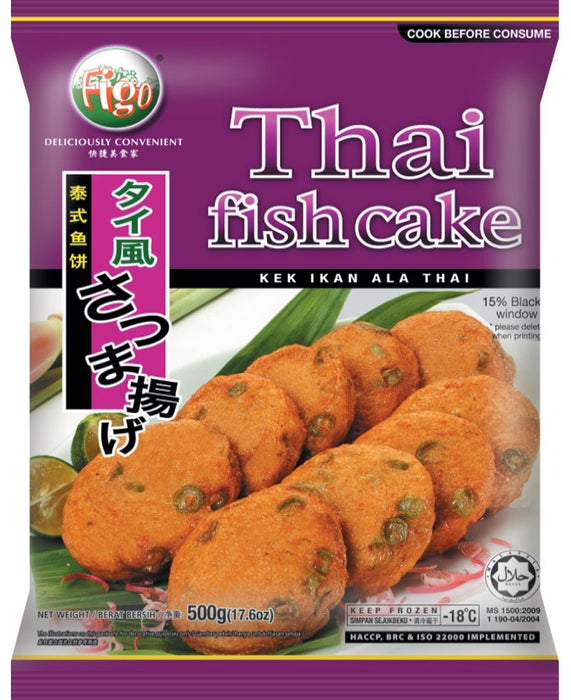 Figo THAI FISH CAKE - 500G 飞哥泰式鱼饼