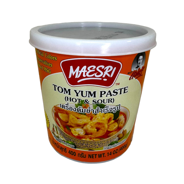 MAESRI HALAL TOM YUM CURRY hOT & SOUR PASTE - 400G