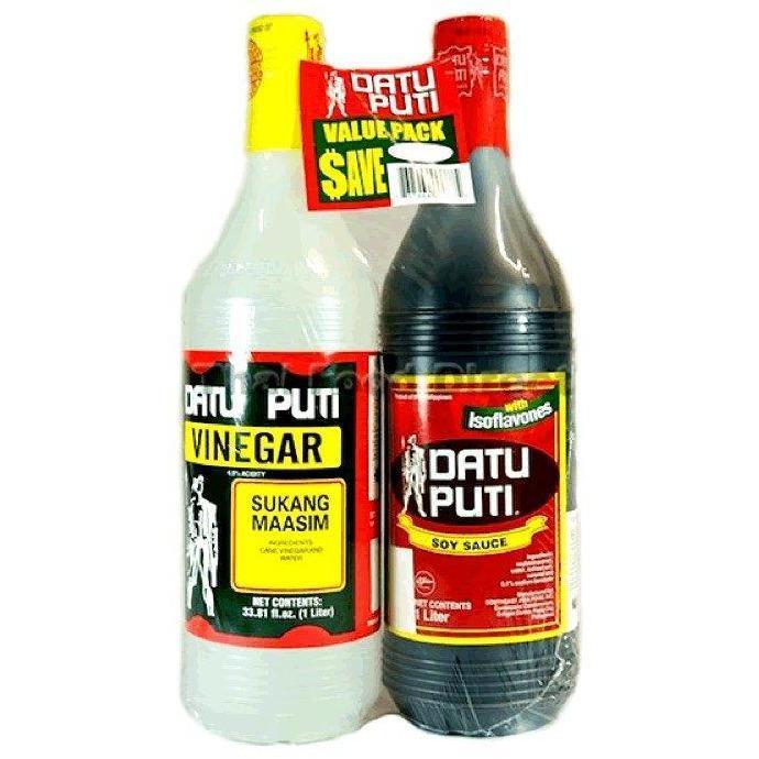 DATU PUTI VALUE PACK SOY & VINEGAR 1L x 2