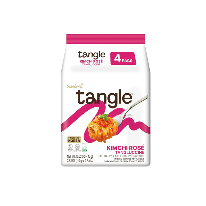 SAMYANG TANGLE KIMCHI ROSE TAGGLUCCINE PASTA 110G, PACK OF 4