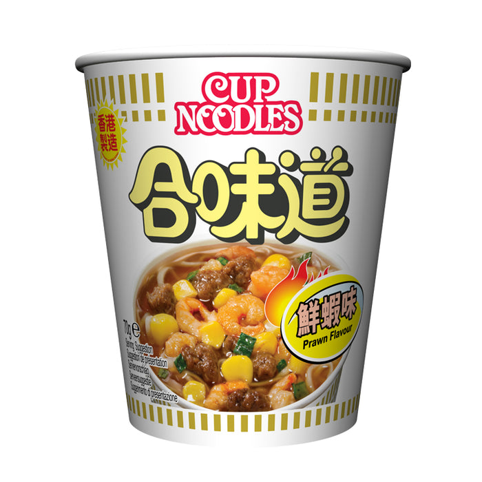 NISSIN HONG KONG PRAWN CUP NOODLE 70G