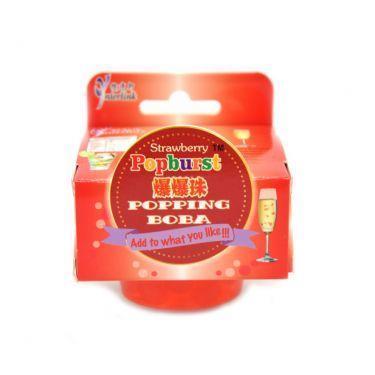 POPBURST STRAWBERRY POPPING BOBA 130G
