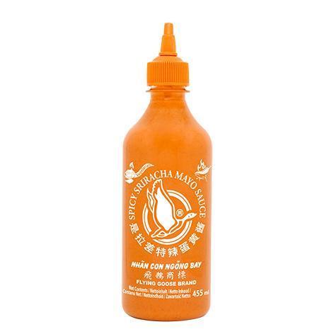 FLYING GOOSE SPICY SRIRACHA MAYO SAUCE 455ML 飞鹅商标是拉差特辣蛋黄酱