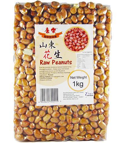 HONOR RAW PEANUTS 1KG