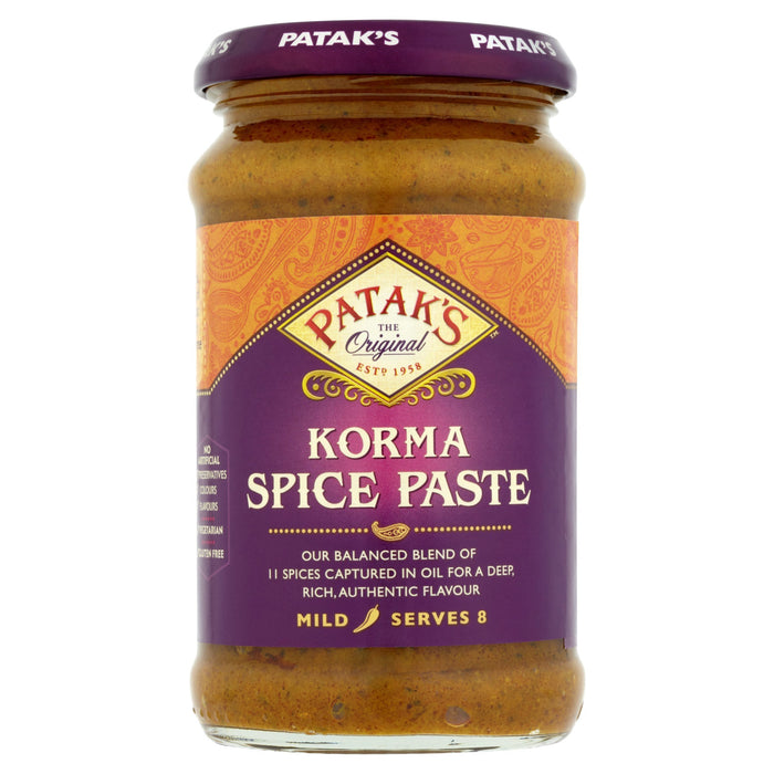 PATAK'S KORMA SPICE PASTE 290G