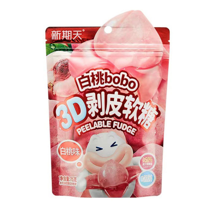 UHA PEACH BOBO 3D PEELABLE FUDGE 75G