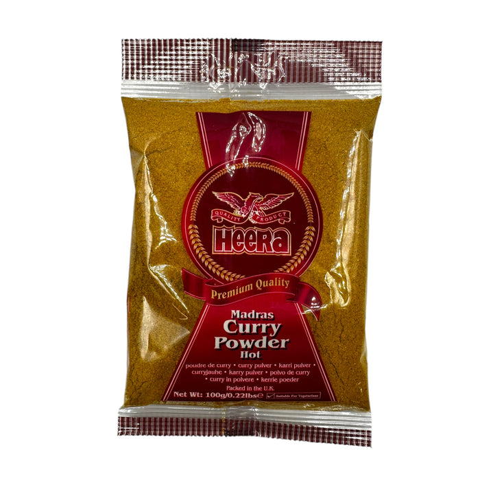 HEERA HOT MADRAS CURRY POWDER - 100G