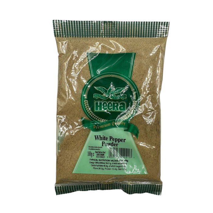 HEERA WHITE PEPPER POWDER 100G