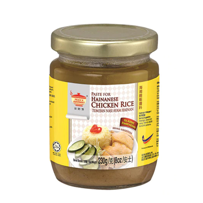 TEAN'S GOURMET HAINANESE CHICKEN RICE PASTE - 230G 田师傅海南鸡饭醤料