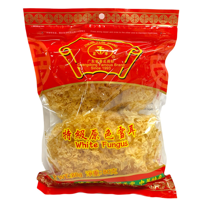 ZHENG FENG WHITE FUNGUS - 80G