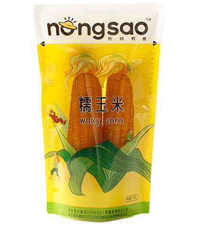 NONGSAO WAXY CORN 2 PACK 300G 東北農嫂糯玉米 (雙穗黃色)