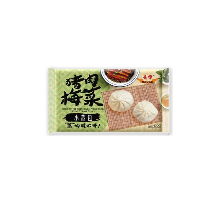 HONOR PORK WITH PRESERVED VEGETABLES MINI STEAM BUNS 430G