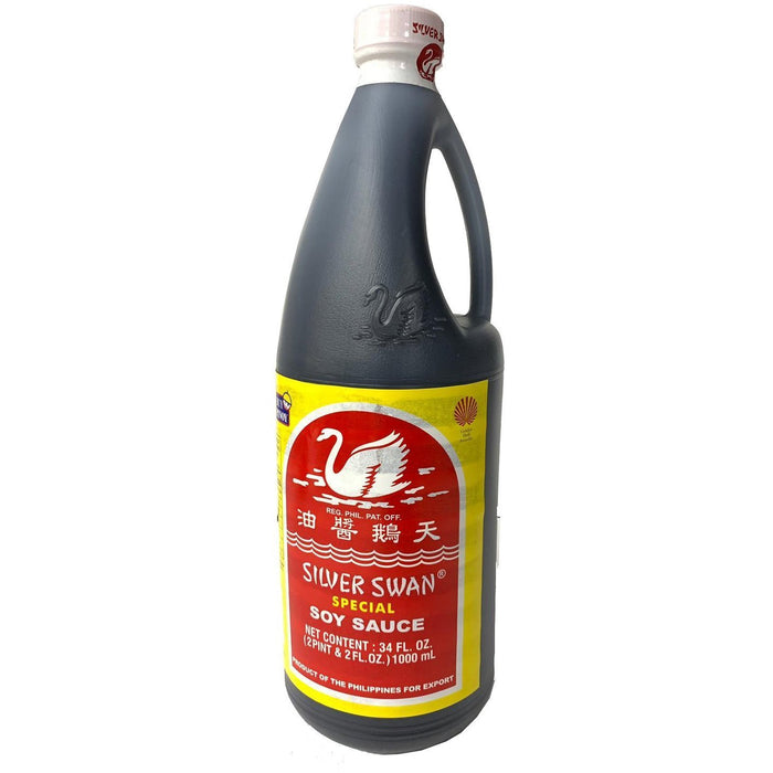 SILVER SWAN SOY SAUCE 1 LITER 天鵝醬油