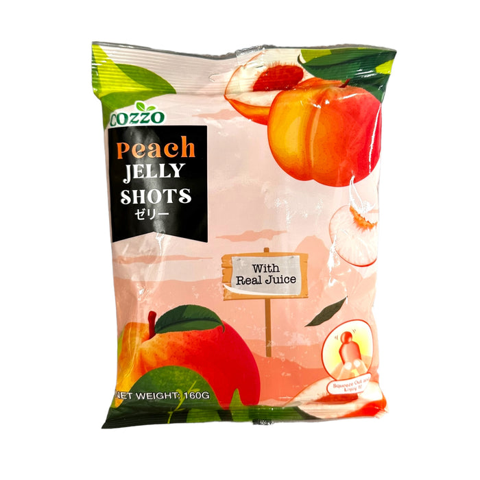 COZZO HALAL PEACH JELLY SHOT - 160G