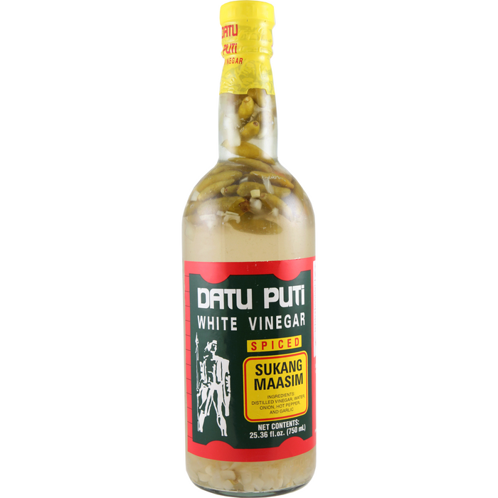 DATU PUTI HOT N SPICY VINEGAR 750ML 菲律賓辣白醋