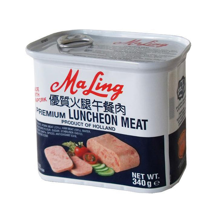 MA LING PORK LUNCHEON MEAT 340G 梅林优质火腿午餐肉