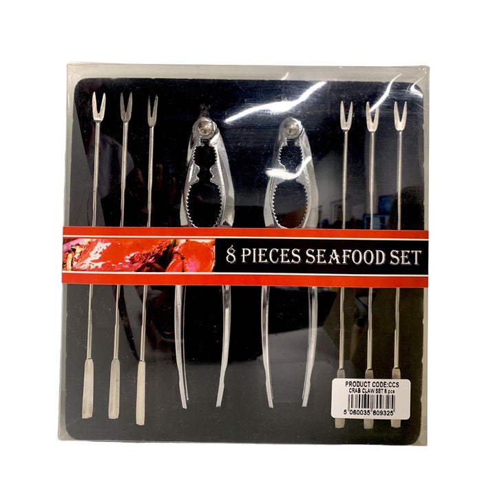 8 PIECE CRAB CLAW SET