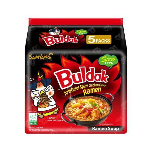 SAMYANG HOT CHICKEN RAMYUN STEW TYPE 5 PACK